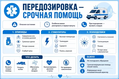 Помощь при передозировке в ЗАО Москвы