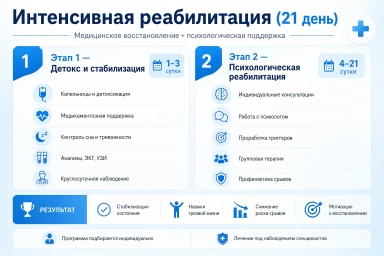 Реабилитация за 21 день в ЗАО Москвы